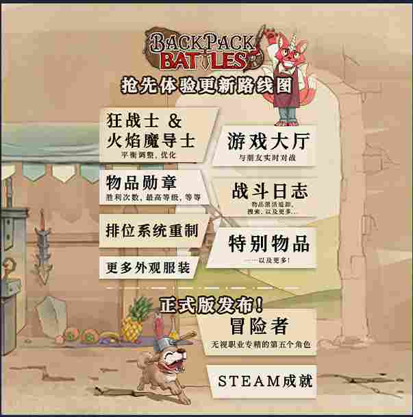 《背包乱斗》EA评测:爽感十足的电子斗蛐蛐