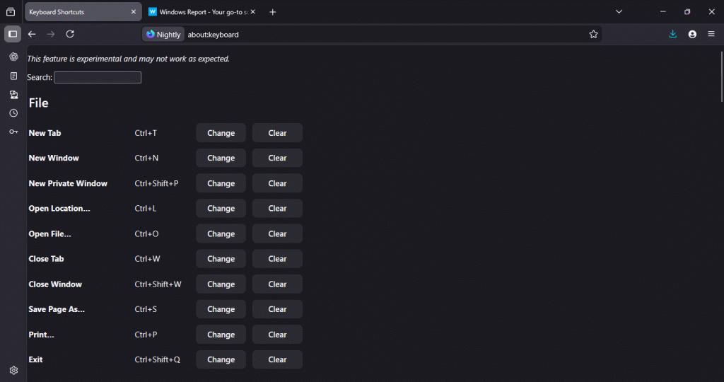 Firefox 火狐浏览器迎来新变革:自定义快捷键功能即将上线截图