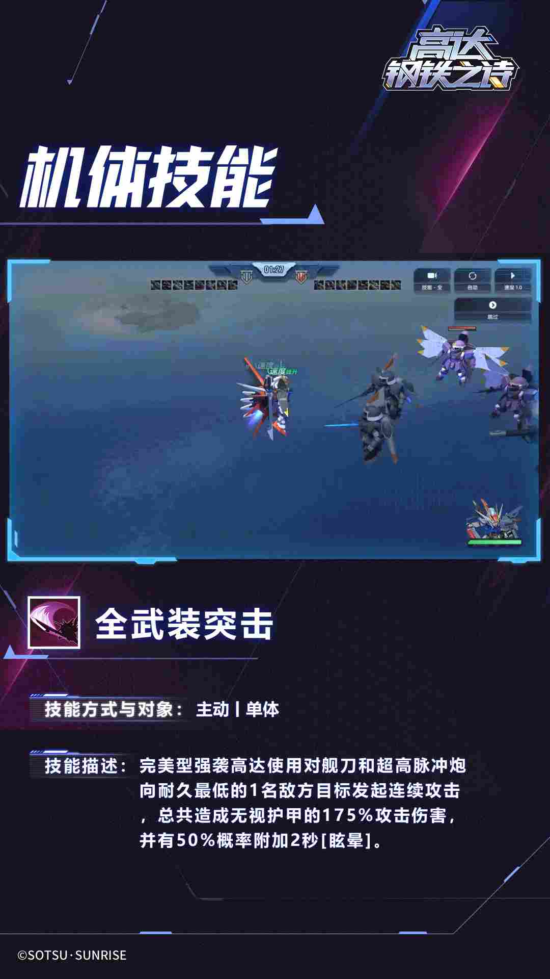 完美强袭高达技能解析与组队搭配指南